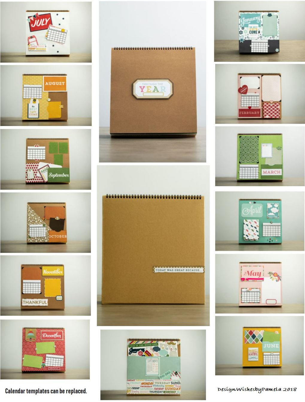 EchoPark Paper Co. - Through the Year (designwishesbypamela)